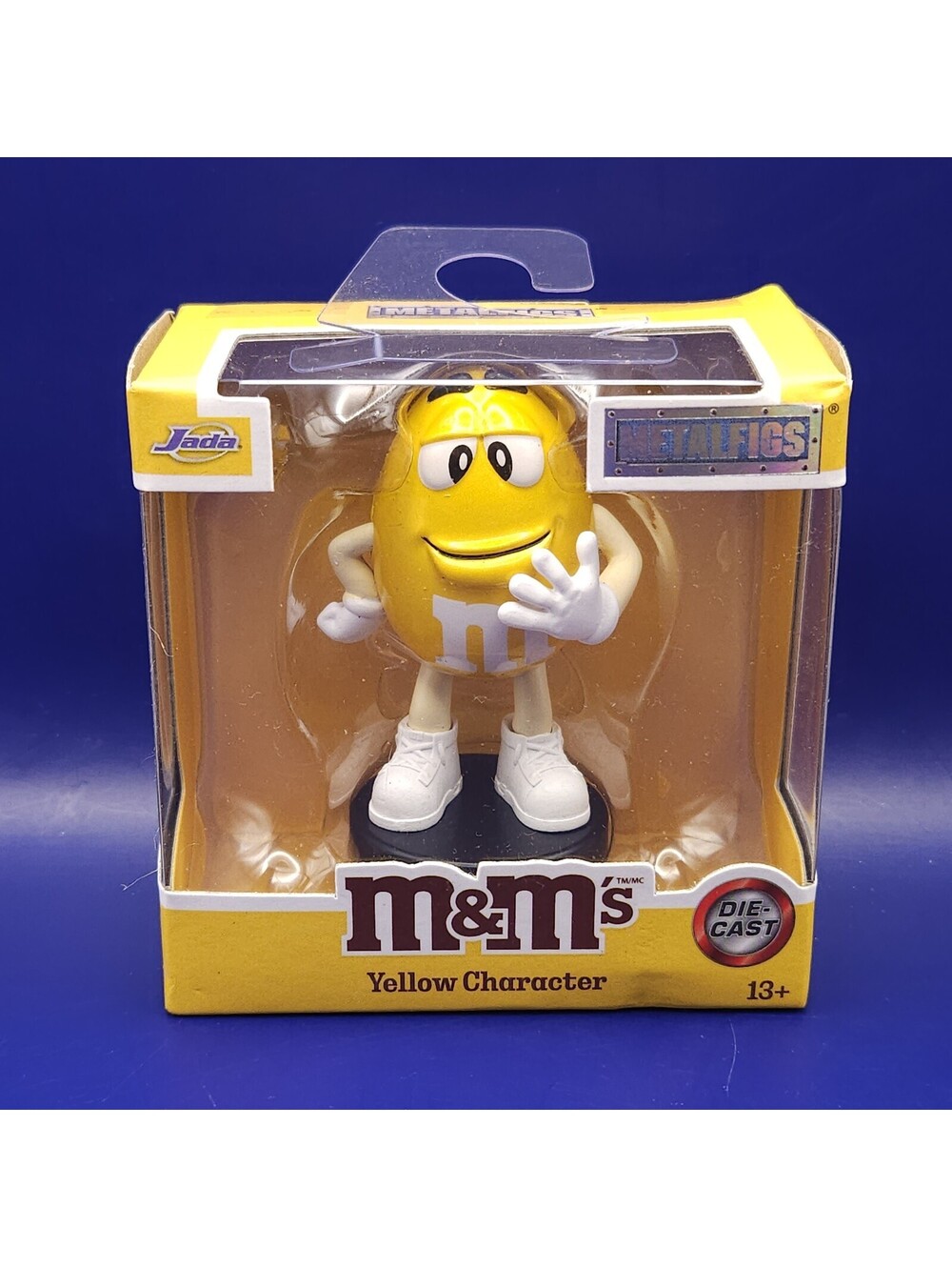 New M&M's Metalfigs Yellow Character 2.5" Die Cast Figure Collectible Jada Toys